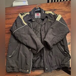 Kappa winter jacket - black and yellow